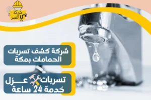 شركة كشف تسربات الحمامات بمكة